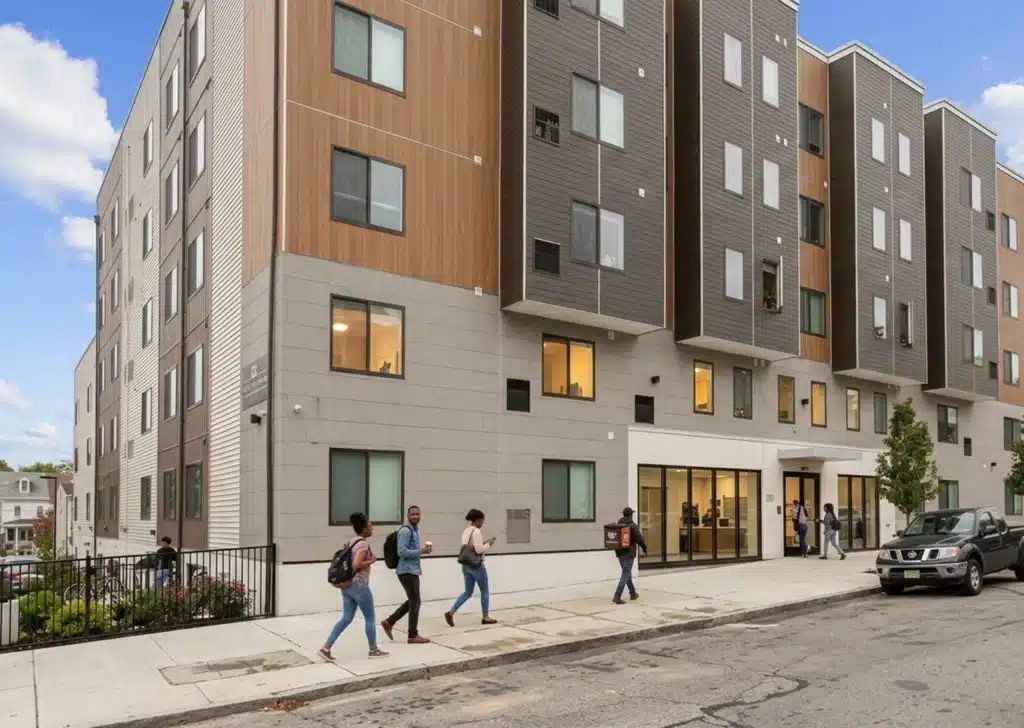 walkable neighborhood street in Manayunk